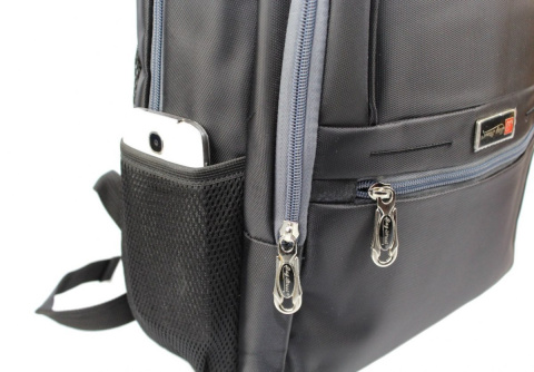 Solidny Plecak Bag Street ''DE LUXE'' Duży Z Funkcją Noszenia Laptopa BS4085 15'' Solidny Plecak Bag Street ''DE LUXE'' Duży Z Funkcją Noszenia Laptopa BS4085 15''