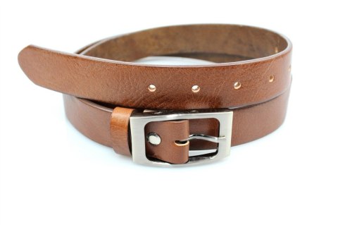 Pasek Damski Skórzany PAS-MAX (PL) Skóra Licowa EXTRA Gładki 30 mm JASNY BRĄZ k.40 Pasek Damski Skórzany PAS-MAX (PL) Skóra Licowa EXTRA Gładki 30 mm JASNY BRĄZ k.40