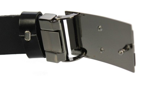 Pasek Męski Skórzany COMPLEX (PL) Gładki Z Pełną Klamrą Na Bolczyk Skóra Licowa 35 mm Wersja 6 Pasek Męski Skórzany COMPLEX (PL) Gładki Z Pełną Klamrą Na Bolczyk Skóra Licowa 35 mm Wersja 6