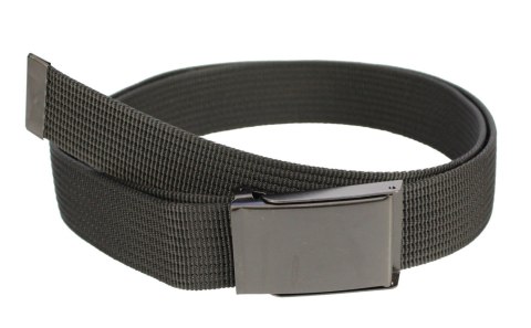 Pasek Parciany PAS-MAX (PL) Bawełniany PARCIAK 40 mm Z Klamrą Zatrzaskową GRAFIT METALICZNY Szeroki Pasek Parciany PAS-MAX (PL) Bawełniany PARCIAK 40 mm Z Klamrą Zatrzaskową GRAFIT METALICZNY Szeroki