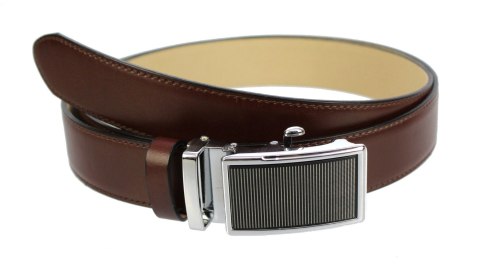 Pasek Skórzany Gładki PAS-MAX (PL) 35 mm AUTOMAT SAMOZACISK ŁAMANY KLAMRA "CZARNA 22" Skóra Licowa BRAZOWY k41 Imitacja Szycia Pasek Skórzany Gładki PAS-MAX (PL) 35 mm AUTOMAT SAMOZACISK ŁAMANY KLAMRA "CZARNA 22" Skóra Licowa BRAZOWY k41 Imitacja Szycia