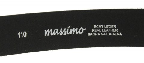 Pasek Męski Skórzany MASSIMO (PL) Skóra Licowa EXTRA 30 mm GRANATOWY Gładki Klamra Samozaciskowa SREBRNA 29 Pasek Męski Skórzany MASSIMO (PL) Skóra Licowa EXTRA 30 mm GRANATOWY Gładki Klamra Samozaciskowa SREBRNA 29