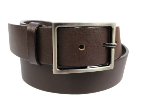 Pasek Skórzany Damski PAS-MAX (PL) Gładki 40 mm Skóra Licowa CZEKOLADOWY k43 Pasek Skórzany Damski PAS-MAX (PL) Gładki 40 mm Skóra Licowa CZEKOLADOWY k43