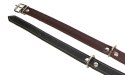 Solidna Obroża Dla Psa Skóra Naturalna 25 mm / 52 cm ZL0900 ZOO LESZCZ (PL)