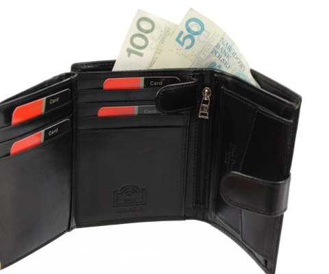 Portfel Męski Skórzany PIERRE CARDIN Skóra Licowa Duży Pionowy Z Zapięciem Dwa Skrzydełka Z Zapinką Wewnątrz RFID YS507.1 326A Portfel Męski Skórzany PIERRE CARDIN Skóra Licowa Duży Pionowy Z Zapięciem Dwa Skrzydełka Z Zapinką Wewnątrz RFID YS507.1 326A