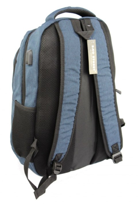 Solidny Plecak Bag Street ''DE LUXE'' Duży Z Funkcją Noszenia Laptopa BS4089 15'' Solidny Plecak Bag Street ''DE LUXE'' Duży Z Funkcją Noszenia Laptopa BS4089 15''