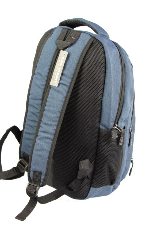 Solidny Plecak Bag Street ''DE LUXE'' Duży Z Funkcją Noszenia Laptopa BS4089 15'' Solidny Plecak Bag Street ''DE LUXE'' Duży Z Funkcją Noszenia Laptopa BS4089 15''