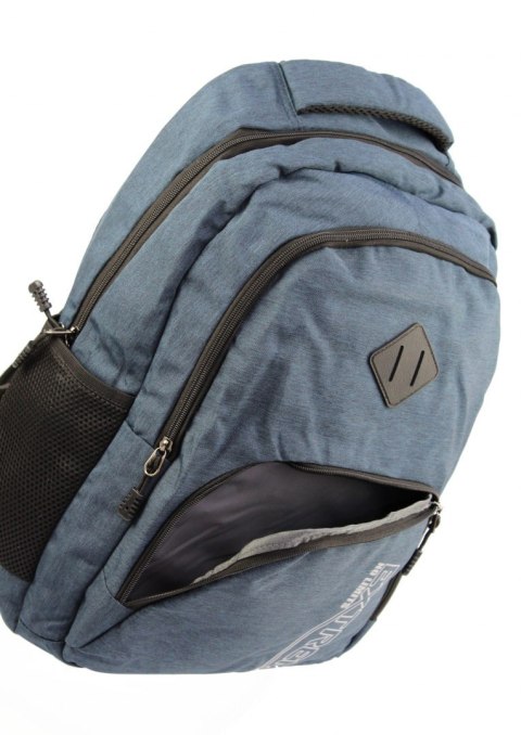 Solidny Plecak Bag Street ''DE LUXE'' Duży Z Funkcją Noszenia Laptopa BS4089 15'' Solidny Plecak Bag Street ''DE LUXE'' Duży Z Funkcją Noszenia Laptopa BS4089 15''