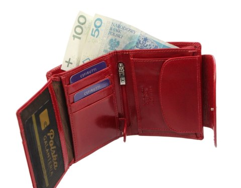 Portfel Damski Skórzany Cefirutti Skóra Licowa Duży Z Zapięciem 70614-9-RF-AB RFID Portfel Damski Skórzany Cefirutti Skóra Licowa Duży Z Zapięciem 70614-9-RF-AB RFID