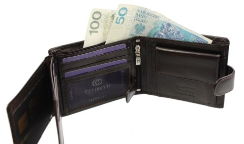 Portfel Męski Cefirutti Duży Poziomy Z Zapinką Skóra Naturalna 70616 Portfel Męski Cefirutti Duży Poziomy Z Zapinką Skóra Naturalna 70616