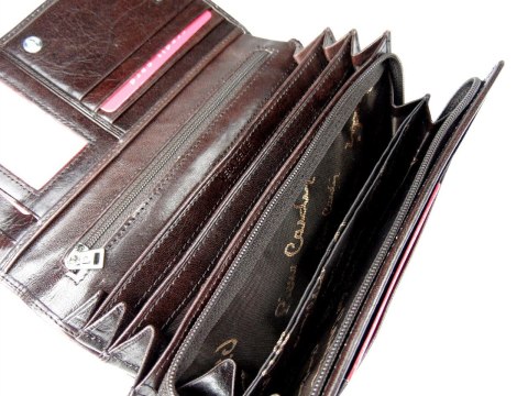 Portfel Damski PIERRE CARDIN Długi 19 cm Klamra Skóra Naturalna Lakierowany 19234 Portfel Damski PIERRE CARDIN Długi 19 cm Klamra Skóra Naturalna Lakierowany 19234