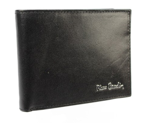 Portfel Męski Skórzany PIERRE CARDIN Skóra Licowa Duży Poziomy Bez Zapięcia Ze Skrzydełkiem Do Góry YS520.1 8806 Portfel Męski Skórzany PIERRE CARDIN Skóra Licowa Duży Poziomy Bez Zapięcia Ze Skrzydełkiem Do Góry YS520.1 8806