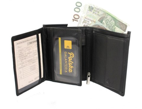 Elegancki Portfel Męski Skórzany MARCO (PL) Skóra Licowa Duży Pionowy Dwa Skrzydełka Z Zapinką Wewnątrz PM-02 RFID Elegancki Portfel Męski Skórzany MARCO (PL) Skóra Licowa Duży Pionowy Dwa Skrzydełka Z Zapinką Wewnątrz PM-02 RFID