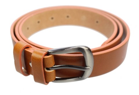 Pasek Damski Skórzany PAS-MAX (PL) Skóra Licowa EXTRA Gładki 30 mm JASNY BRĄZ k.30 Pasek Damski Skórzany PAS-MAX (PL) Skóra Licowa EXTRA Gładki 30 mm JASNY BRĄZ k.30