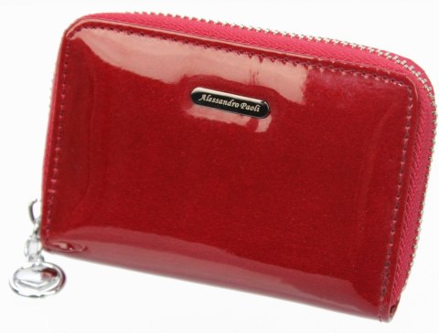 Eleganckie Etui Na Karty Wizytownik Alessandro Paoli Skóra Lakierowana Eleganckie Etui Na Karty Wizytownik Alessandro Paoli Skóra Lakierowana