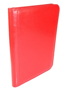 Notatnik - Solidny Notes Biwuar Organizer MARCO (PL) Skóra Licowa Czerwony B01-b 32 x 33 cm