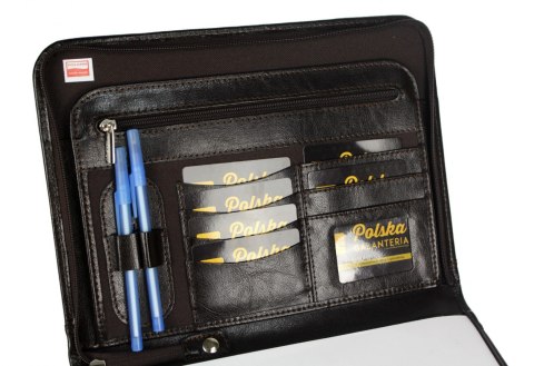 Notatnik - Solidny Notes Biwuar Organizer MARCO (PL) Skóra Licowa Granatowy B01-b 32 x 33 cm Notatnik - Solidny Notes Biwuar Organizer MARCO (PL) Skóra Licowa Granatowy B01-b 32 x 33 cm