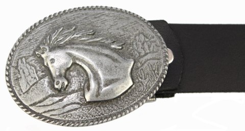 Pasek Skórzany COMPLEX (PL) Skóra Licowa 40 mm Klamra Pełna Na Bolczyk BLASZKA "KOŃ" CBOL40/26 Pasek Skórzany COMPLEX (PL) Skóra Licowa 40 mm Klamra Pełna Na Bolczyk BLASZKA "KOŃ" CBOL40/26