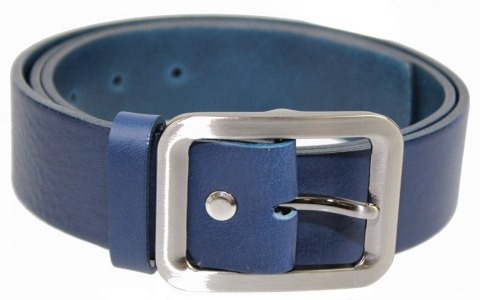 Pasek Skórzany Damski PAS-MAX (PL) Gładki 40 mm Skóra Licowa EXTRA GRANATOWY k82 Pasek Skórzany Damski PAS-MAX (PL) Gładki 40 mm Skóra Licowa EXTRA GRANATOWY k82