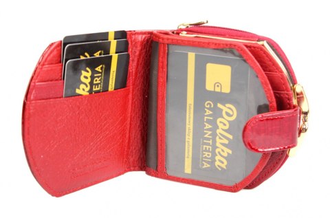 Portfel Damski Skórzany Julia Rosso 10 cm Klamra, Suwak I Klapka Skóra Naturalna Lakierowana Julia Rosso 01-13 RFID 10 x 11 x 3 Portfel Damski Skórzany Julia Rosso 10 cm Klamra, Suwak I Klapka Skóra Naturalna Lakierowana Julia Rosso 01-13 RFID 10 x 11 x 3
