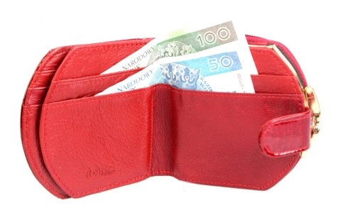 Portfel Damski Skórzany Julia Rosso 10 cm Klamra, Suwak I Klapka Skóra Naturalna Lakierowana Julia Rosso 01-13 RFID 10 x 11 x 3 Portfel Damski Skórzany Julia Rosso 10 cm Klamra, Suwak I Klapka Skóra Naturalna Lakierowana Julia Rosso 01-13 RFID 10 x 11 x 3