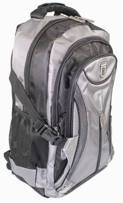 Solidny Plecak Bag Street ''DE LUXE'' Duży Z Funkcją Noszenia Laptopa BS4067 15''