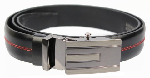 Wizytowy Pasek Skórzany 30 mm COMPLEX (PL) Pełna Klamra AUTOMAT/ZĄBEK Garnitur CZARNY Zaokrąglony AZ30/KAZ54 Wizytowy Pasek Skórzany 30 mm COMPLEX (PL) Pełna Klamra AUTOMAT/ZĄBEK Garnitur CZARNY Zaokrąglony AZ30/KAZ54