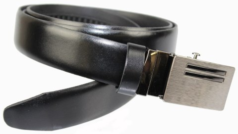 Wizytowy Pasek Skórzany 30 mm COMPLEX (PL) Pełna Klamra AUTOMAT/ZĄBEK Garnitur CZARNY Zaokrąglony AZ30/KAZ64 Wizytowy Pasek Skórzany 30 mm COMPLEX (PL) Pełna Klamra AUTOMAT/ZĄBEK Garnitur CZARNY Zaokrąglony AZ30/KAZ64