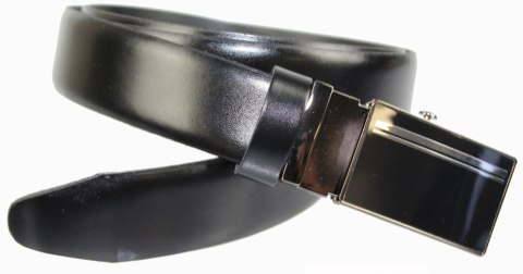 Wizytowy Pasek Skórzany 30 mm COMPLEX (PL) Pełna Klamra AUTOMAT/ZĄBEK Garnitur CZARNY Zaokrąglony AZ30/KAZ70 Wizytowy Pasek Skórzany 30 mm COMPLEX (PL) Pełna Klamra AUTOMAT/ZĄBEK Garnitur CZARNY Zaokrąglony AZ30/KAZ70