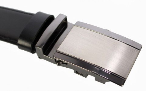 Wizytowy Pasek Skórzany 35 mm COMPLEX (PL) Pełna Klamra AUTOMAT/ZĄBEK Garnitur CZARNA NITKA Zaokrąglony AZ35/KAZ46 Wizytowy Pasek Skórzany 35 mm COMPLEX (PL) Pełna Klamra AUTOMAT/ZĄBEK Garnitur CZARNA NITKA Zaokrąglony AZ35/KAZ46