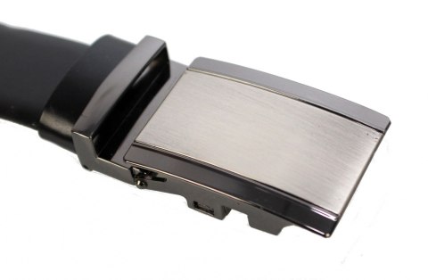 Wizytowy Pasek Skórzany 35 mm COMPLEX (PL) Pełna Klamra AUTOMAT/ZĄBEK Garnitur CZARNY Zaokrąglony AZ35/KAZ46 Wizytowy Pasek Skórzany 35 mm COMPLEX (PL) Pełna Klamra AUTOMAT/ZĄBEK Garnitur CZARNY Zaokrąglony AZ35/KAZ46