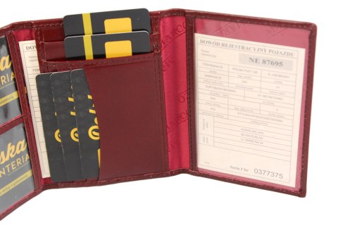 Etui Na Dokumenty MARCO (PL) Duży Trzy Części Skóra Naturalna A-04 Etui Na Dokumenty MARCO (PL) Duży Trzy Części Skóra Naturalna A-04