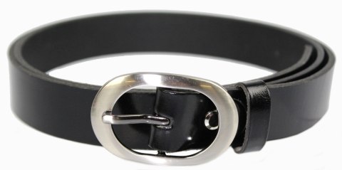 Pasek Damski Skórzany CEZ-MAR (PL) Skóra Licowa EXTRA 30 mm CZARNY POŁYSK Pasek Damski Skórzany CEZ-MAR (PL) Skóra Licowa EXTRA 30 mm CZARNY POŁYSK