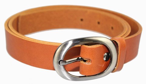 Pasek Damski Skórzany CEZ-MAR (PL) Skóra Licowa EXTRA 30 mm KARMEL Pasek Damski Skórzany CEZ-MAR (PL) Skóra Licowa EXTRA 30 mm KARMEL