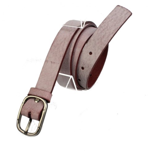 Pasek Damski Skórzany CEZ-MAR (PL) Skóra Licowa EXTRA 30 mm WRZOSOWY Pasek Damski Skórzany CEZ-MAR (PL) Skóra Licowa EXTRA 30 mm WRZOSOWY