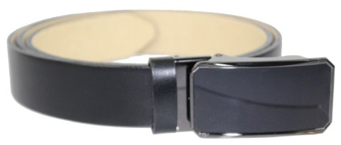 Wizytowy Pasek Skórzany 35 mm PAS-MAX (PL) Pełna Klamra AUTOMAT/SAMOZACISK Garnitur CZARNY ASZ35/KASZ7 Wizytowy Pasek Skórzany 35 mm PAS-MAX (PL) Pełna Klamra AUTOMAT/SAMOZACISK Garnitur CZARNY ASZ35/KASZ7