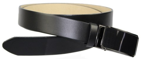 Wizytowy Pasek Skórzany 35 mm PAS-MAX (PL) Pełna Klamra AUTOMAT/SAMOZACISK Garnitur CZARNY ASZ35/KASZ7 Wizytowy Pasek Skórzany 35 mm PAS-MAX (PL) Pełna Klamra AUTOMAT/SAMOZACISK Garnitur CZARNY ASZ35/KASZ7