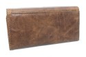 Portfel Damski E-Skóra Duży Z Teksturą JENNIFER JONES Z Suwakiem 1103-7